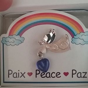 AVON INSPIRATIONAL ANGEL PIN/BROOCH ~ PEACE ~ NIB